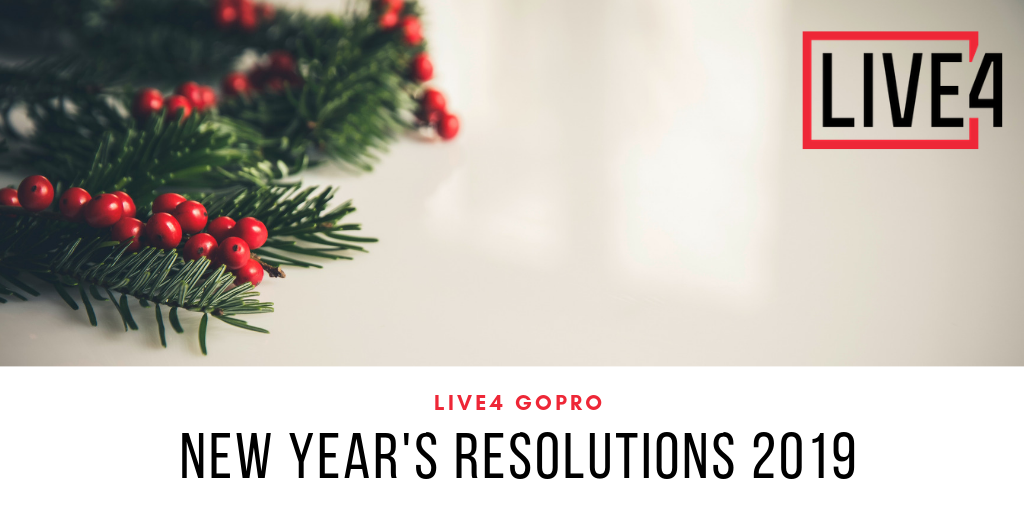 Top 9 LIVE4 New Year’s resolutions for 2019